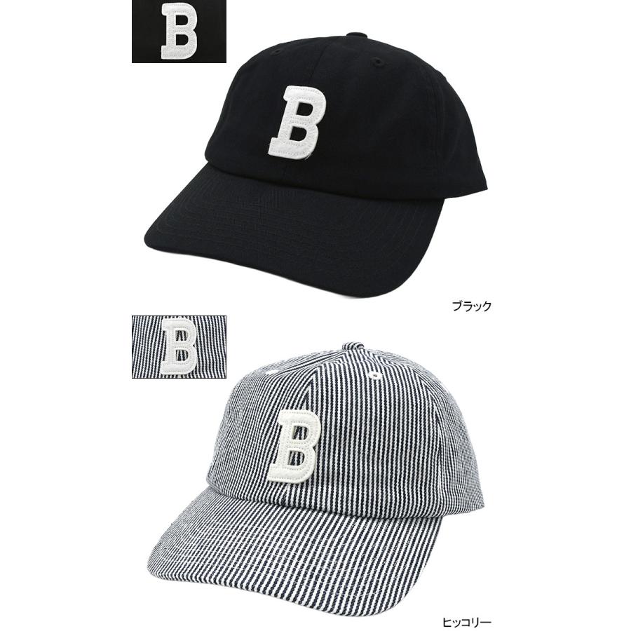 BEN DAVIS/WHITE LABEL ベンデイビス キャップ DAVIS B ロゴ ホワイト