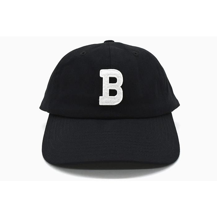 BEN DAVIS/WHITE LABEL ベンデイビス キャップ DAVIS B ロゴ ホワイト
