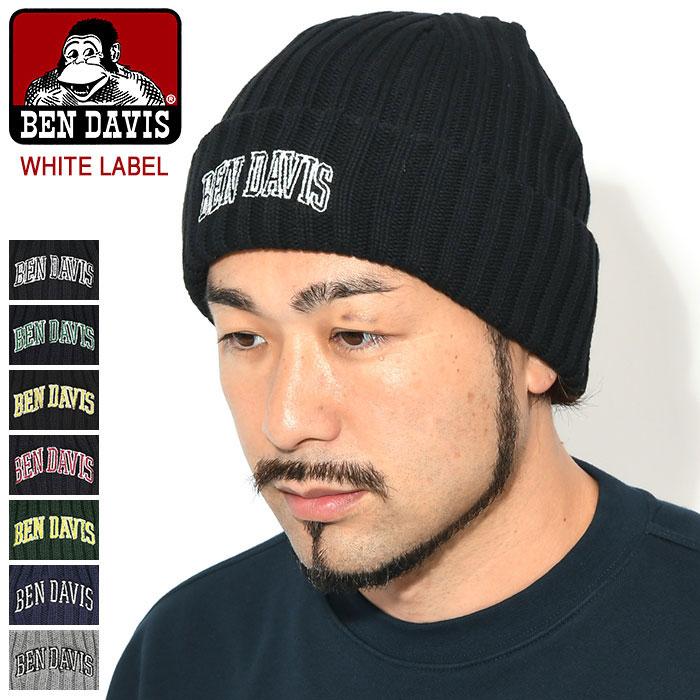 BEN DAVIS/WHITE LABEL ベンデイビス ニット帽 DAVIS カレッジ BEN DAVIS/WHITE LABEL ベンデイビス ニット帽 DAVIS カレッジ