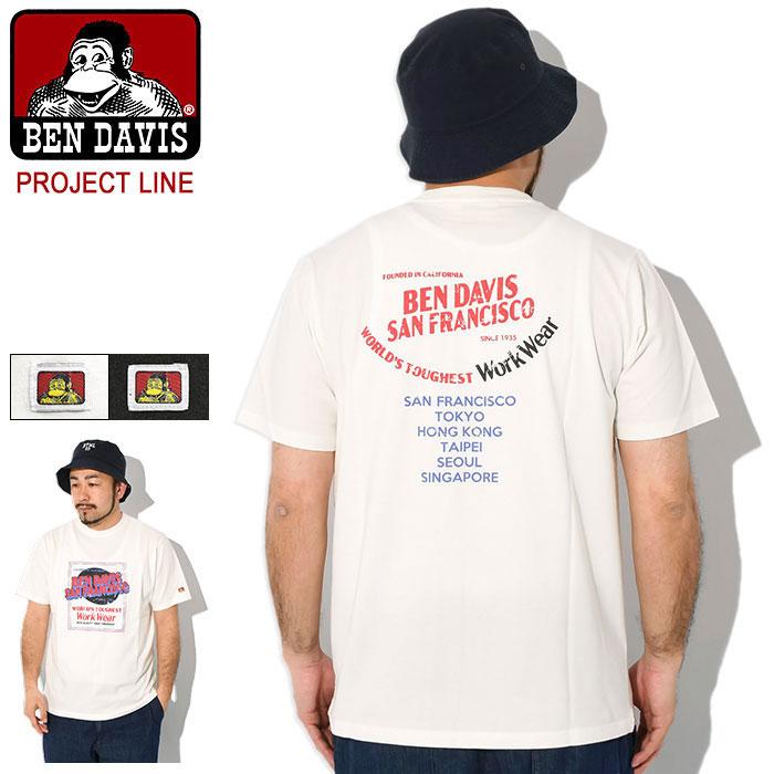 BEN DAVIS/PROJECT LINE ベンデイビス Tシャツ 半袖 DAVIS メンズ