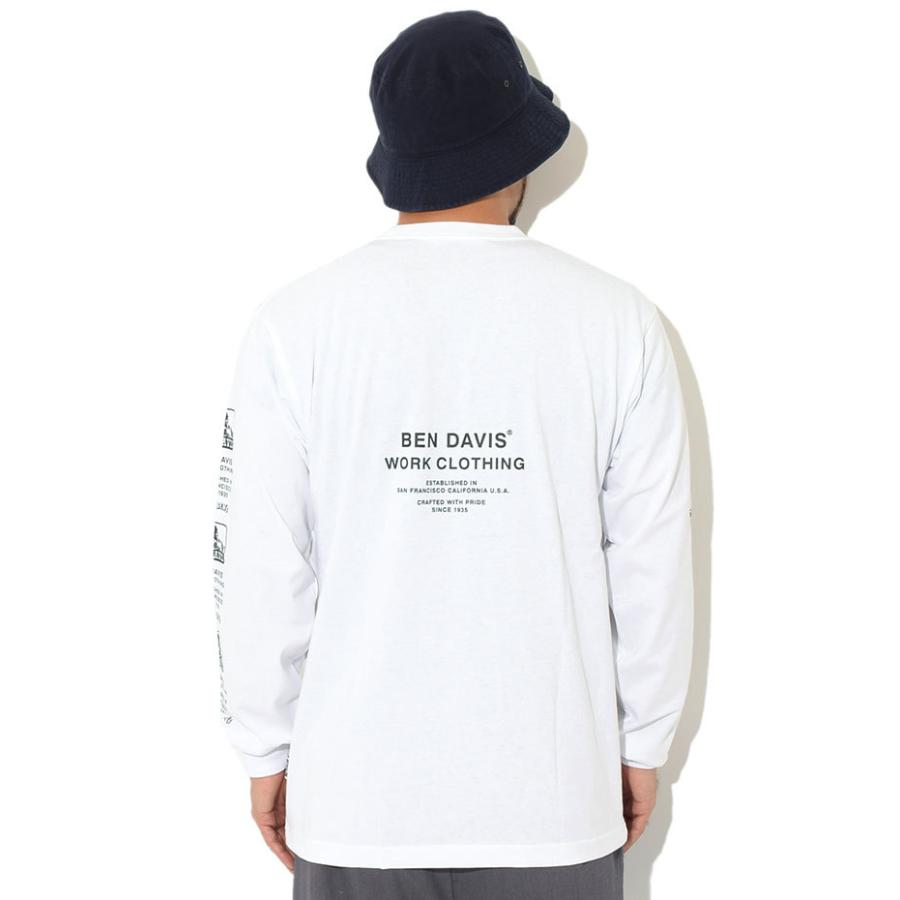 ベンデイビス Tシャツ 長袖 Ben Davis メンズ ワン トーン アイコン C One Tone Icon L S Tee T Shirts カットソー トップス Ben C Ice Field 通販 Yahoo ショッピング