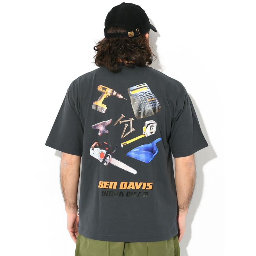 BEN DAVIS（ベンデイビス） Tシャツ 半袖 メンズ ツール フォト (C
