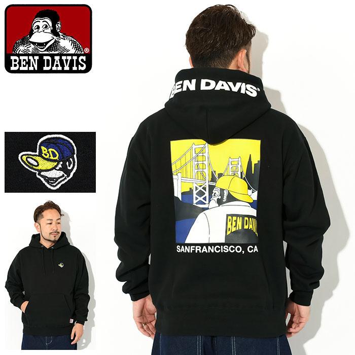 BEN DAVIS（ベンデイビス） パーカー プルオーバー メンズ キャップド