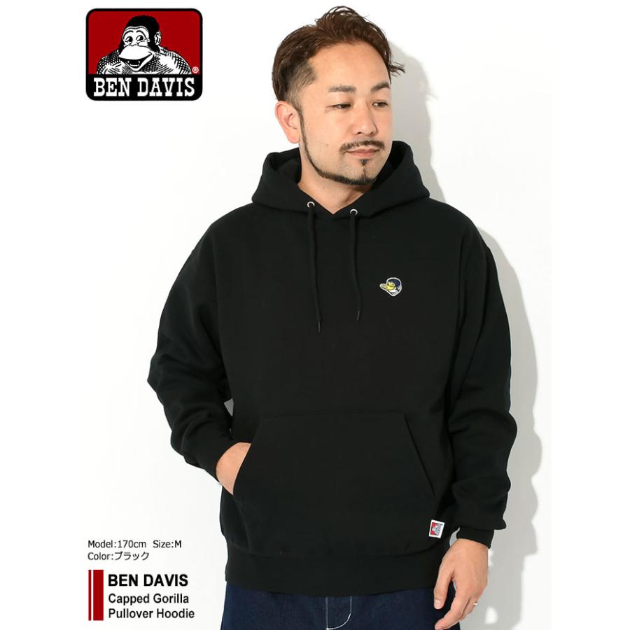 BEN DAVIS（ベンデイビス） パーカー プルオーバー メンズ キャップド
