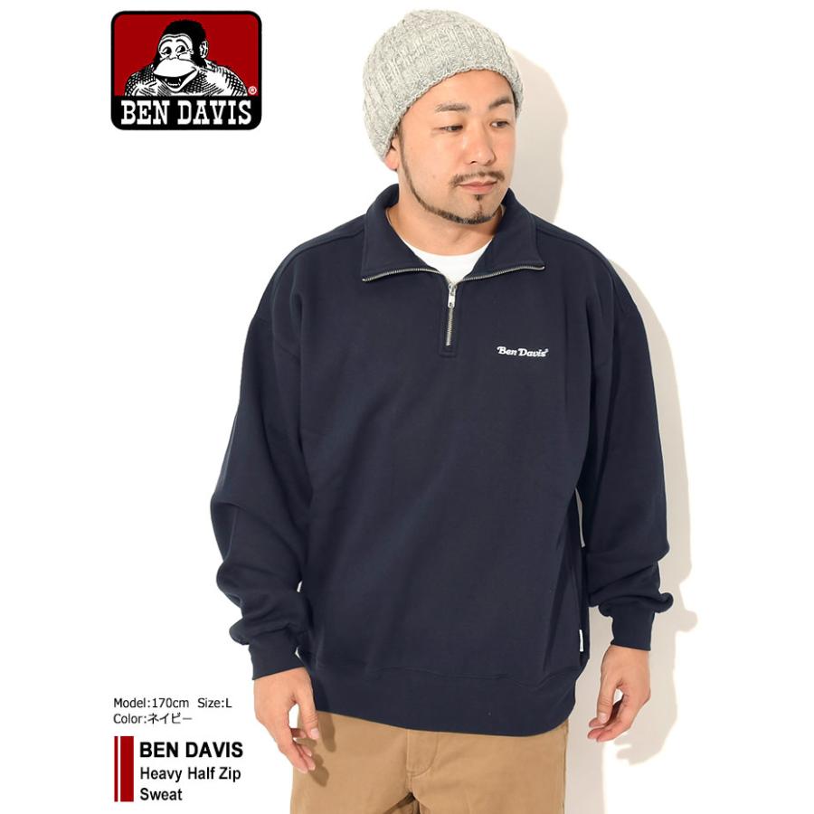 BEN DAVIS ベンデイビス トレーナー メンズ ヘビー ハーフ BEN DAVIS ベンデイビス トレーナー メンズ ヘビー ハーフ