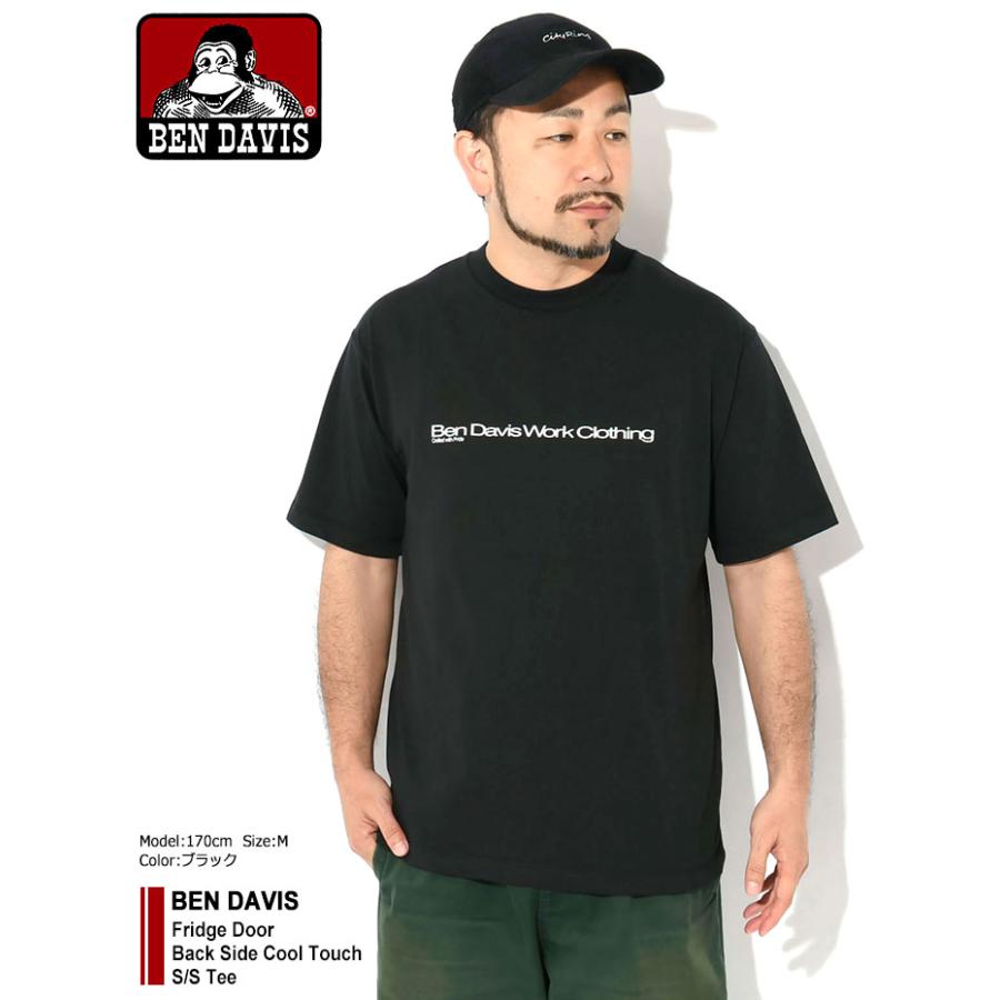 BEN DAVIS（ベンデイビス） Tシャツ 半袖 メンズ フリッジ ドア バック