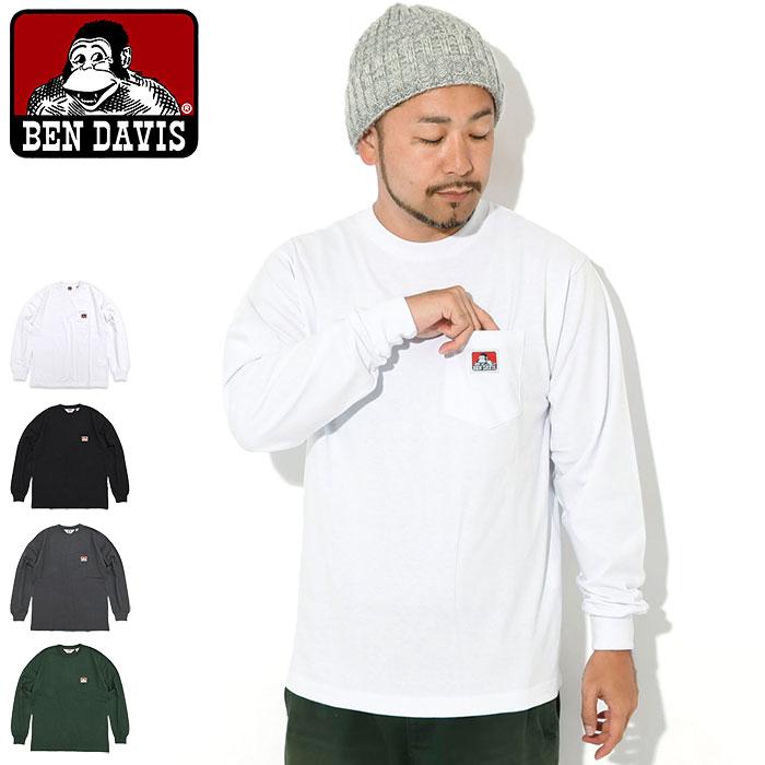 BEN DAVIS（ベンデイビス） ロンT Tシャツ 長袖 メンズ 25FW ポケット