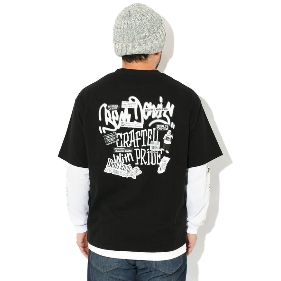 BEN DAVIS（ベンデイビス） ロンT Tシャツ 長袖 半袖 セット メンズ 