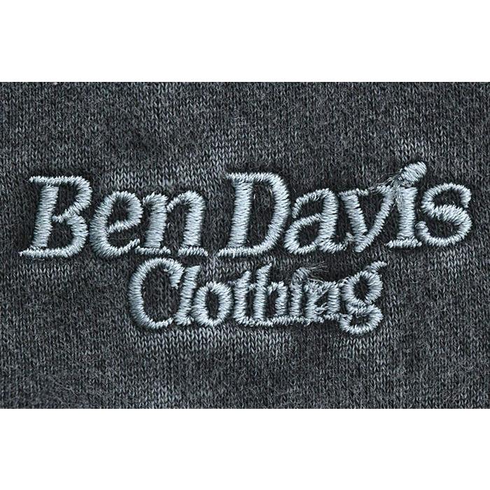 BEN DAVIS（ベンデイビス） パーカー ジップアップ メンズ レターズ 