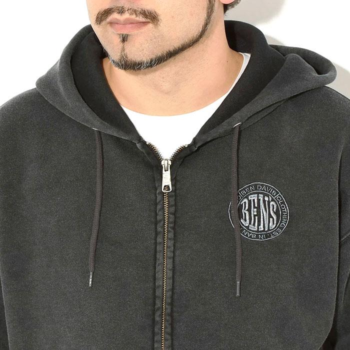 BEN DAVIS（ベンデイビス） パーカー ジップアップ メンズ ヘッド