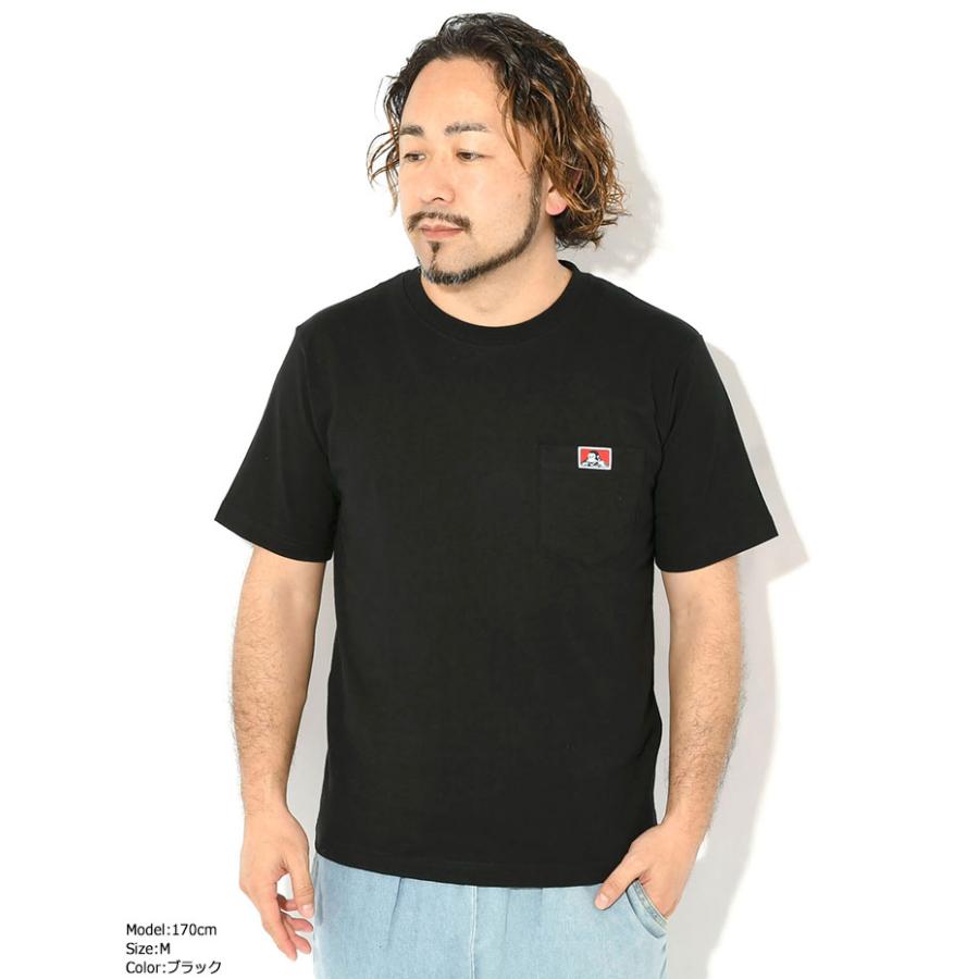 BEN DAVIS（ベンデイビス） Tシャツ 半袖 メンズ ベンズ ポケット ( C