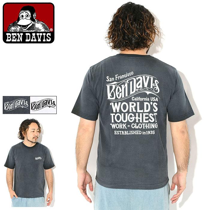 BEN DAVIS（ベンデイビス） Tシャツ 半袖 メンズ オールド サイン VNTG