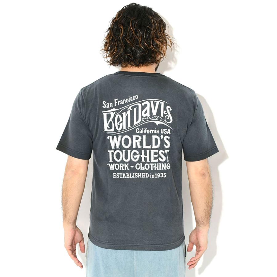 BEN DAVIS（ベンデイビス） Tシャツ 半袖 メンズ オールド サイン VNTG