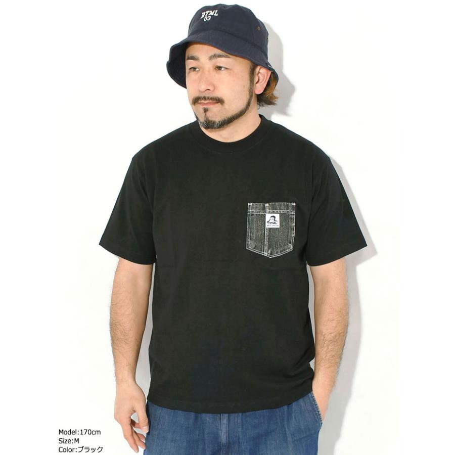 BEN DAVIS（ベンデイビス） Tシャツ 半袖 メンズ 26SS デニム ポケット