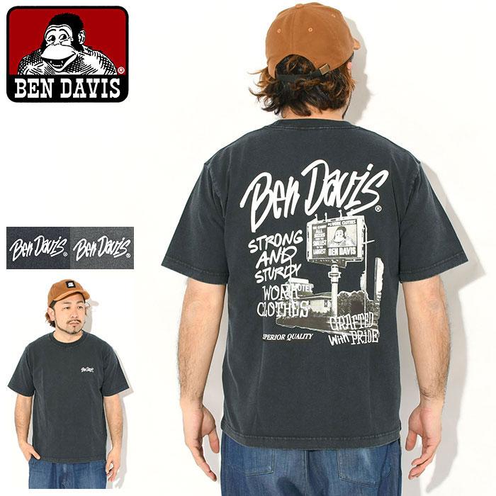 BEN DAVIS（ベンデイビス） Tシャツ 半袖 メンズ ロードサイド VNTG
