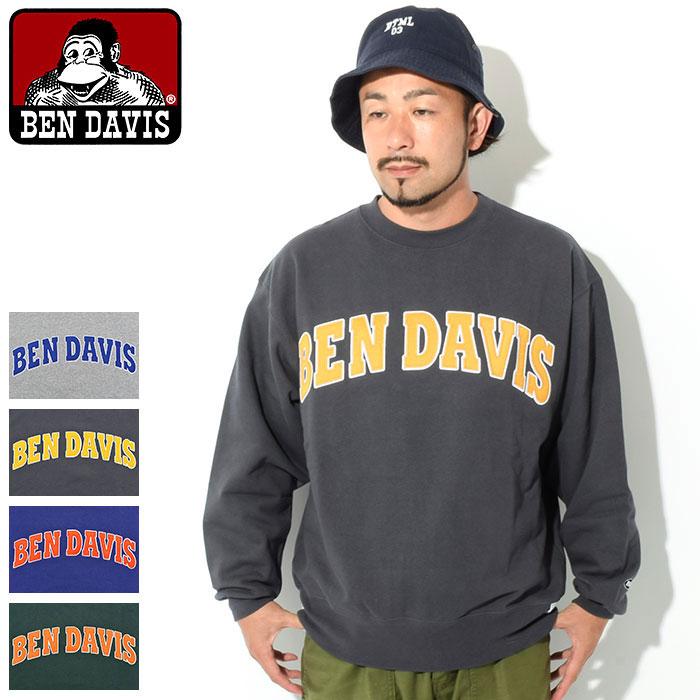 BEN DAVIS ベンデイビス トレーナー メンズ ロゴ パッチ HD