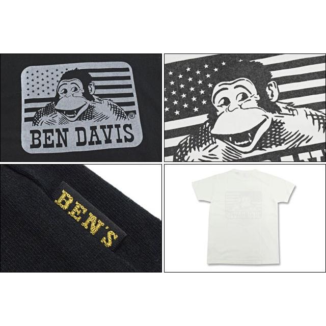 ベンデイビス BEN DAVIS Tシャツ 半袖 メンズ ブラック アメリカン ロゴ(FH-5580351 Black American Logo S/S Tee カットソー トップス)｜icefield｜03