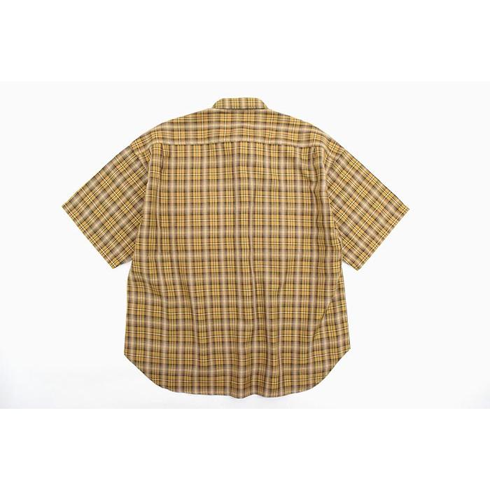 ベンデイビス シャツ 半袖 BEN DAVIS メンズ プレイド ビッグ ( G-0580040 Plaid Big S/S Shirt ビッグシルエット オーバーサイズ トップス)｜icefield｜11