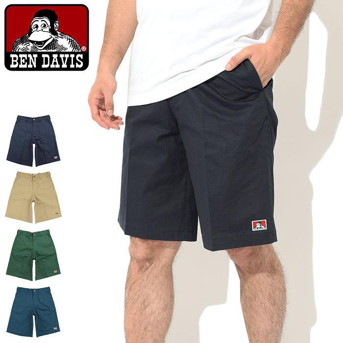 90年代USA製BENDAVISハーフパンツ BEN DAVIS（ベンデイビス） 刺繍 ペインターショーツ ショートパンツ