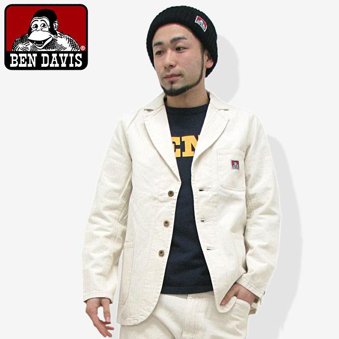 BEN DAVIS（ベンデイビス） ネップ ヘリンボーン ラペルド ジャケット