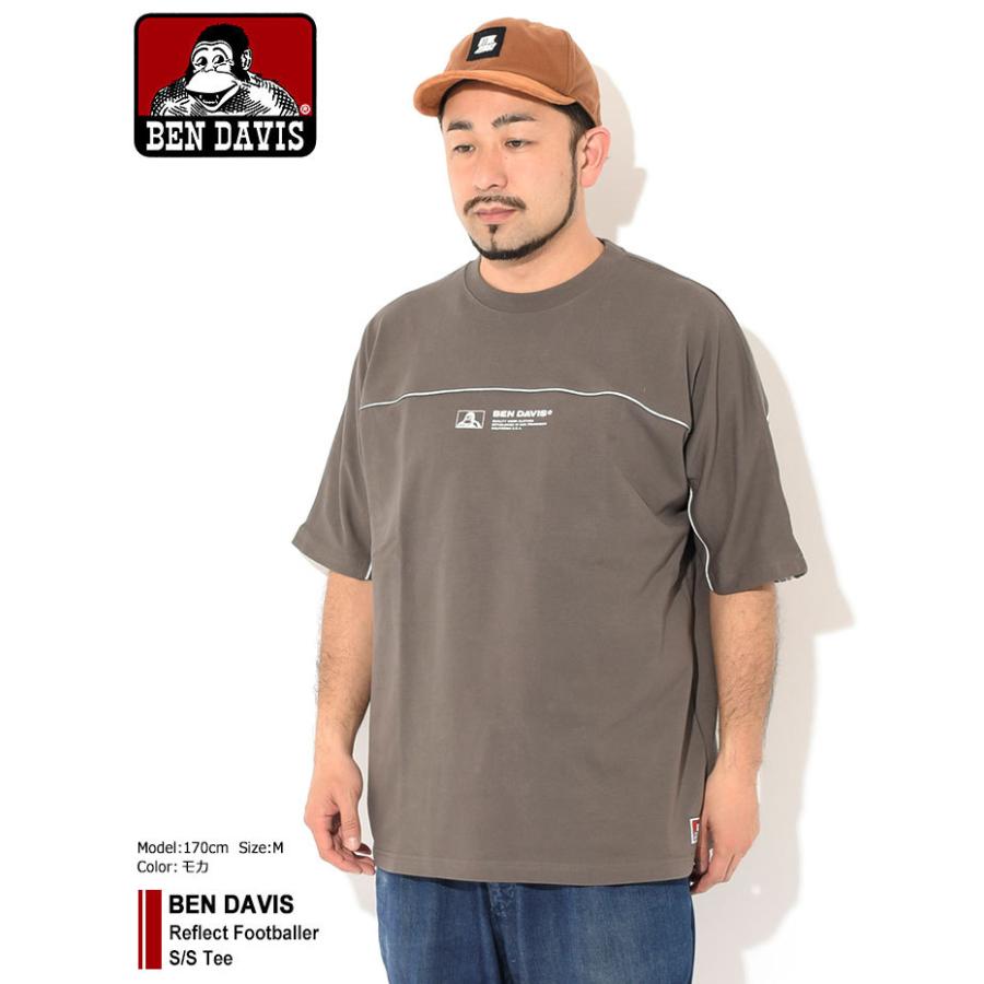 ベンデイビス Tシャツ 半袖 Ben Davis メンズ リフレクト フットボーラー I Reflect Footballer S S Tee ビッグシルエット Ice Field 通販 Paypayモール