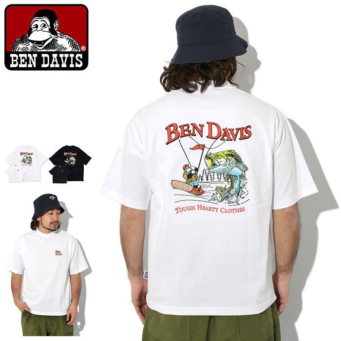 BEN DAVIS（ベンデイビス） Tシャツ 半袖 メンズ フィッシング EMB ( I