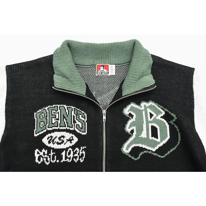 BEN DAVIS ベンデイビス ジャケット メンズ サポーターズ ニット BEN DAVIS ベンデイビス ジャケット メンズ サポーターズ ニット