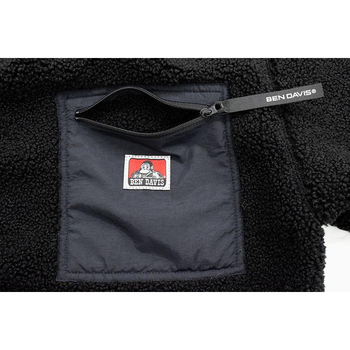 BEN DAVIS ベンデイビス ジャケット メンズ ボア ジップ BEN DAVIS ベンデイビス ジャケット メンズ ボア ジップ