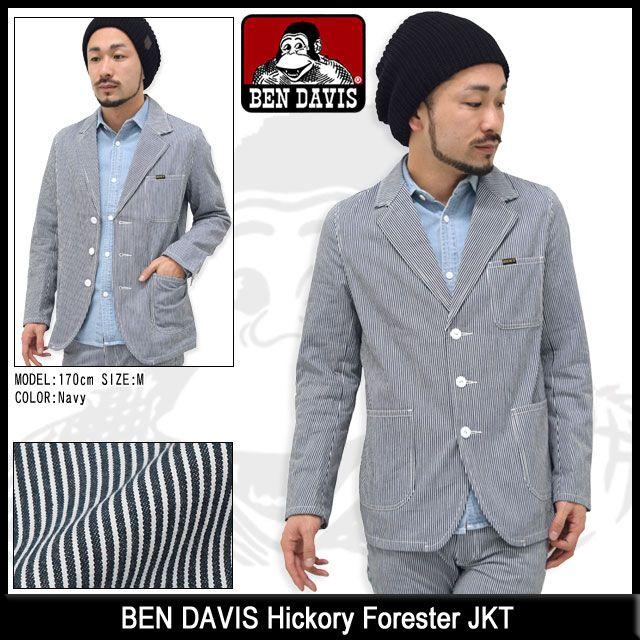 BEN DAVIS ベンデイビス ヒッコリー フォレスター ジャケット BEN DAVIS ベンデイビス ヒッコリー フォレスター ジャケット