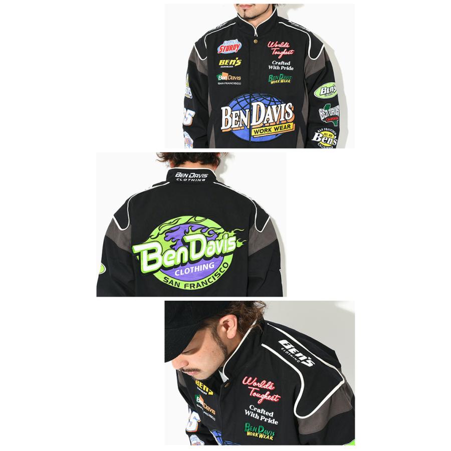 BEN DAVIS ベンデイビス レザー ジャケット XL BEN DAVIS（ベンデイビス）の「【BEN DAVIS（ベンデイビス）】BD