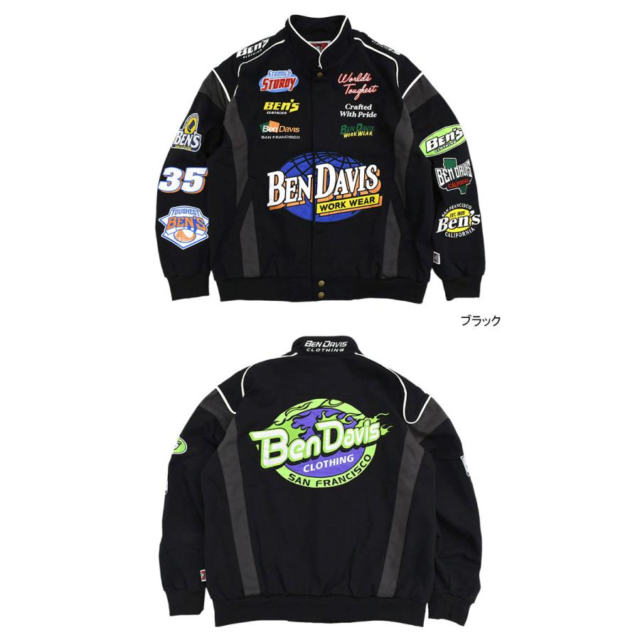 BEN DAVIS ベンデイビス ジャケット メンズ BD レーシング ( T