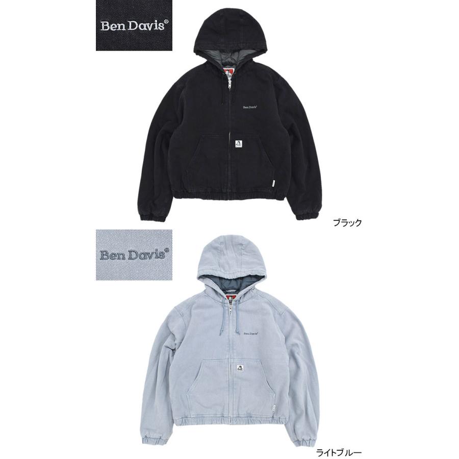 BEN DAVIS/ベンデイビス　ワーカーズパーカー BEN DAVIS ベンデイビス ジャケット メンズ ブリーチド