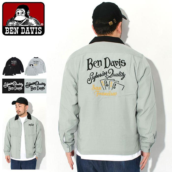 BEN DAVIS（ベンデイビス） シャツ 長袖 メンズ フォー エース
