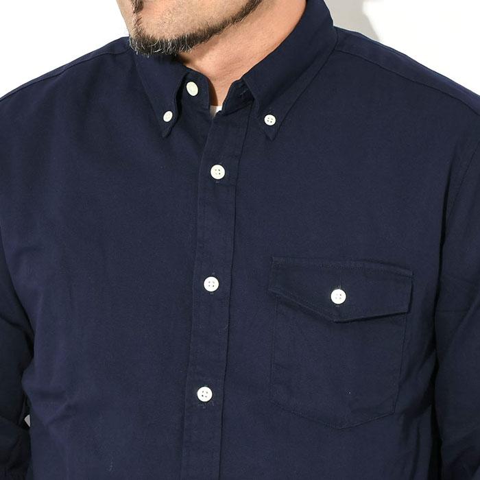 BIG MIKE（ビッグマイク） シャツ 長袖 メンズ オックス ボタンダウン