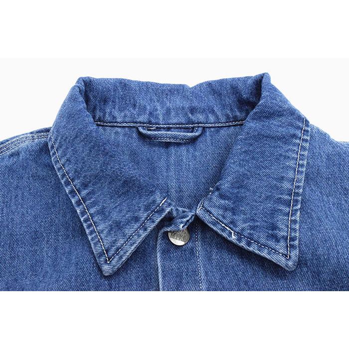 ビッグマイク ジャケット BIG MIKE メンズ デニム アンド ヒッコリー カバーオール (Denim & Hickory Coverall ワークジャケット 102216001)｜icefield｜11