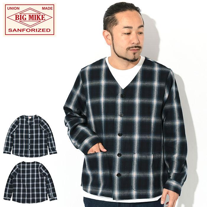 BIG MIKE ビッグマイク カーディガン メンズ ヘビー フランネル BIG MIKE ビッグマイク カーディガン メンズ ヘビー フランネル