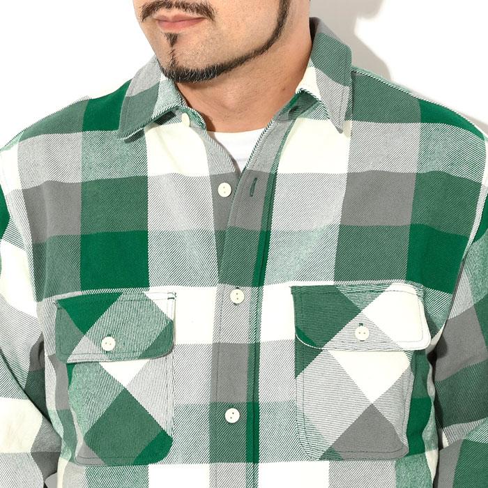 BIG MIKE（ビッグマイク） シャツ 長袖 メンズ ヘビー フランネル