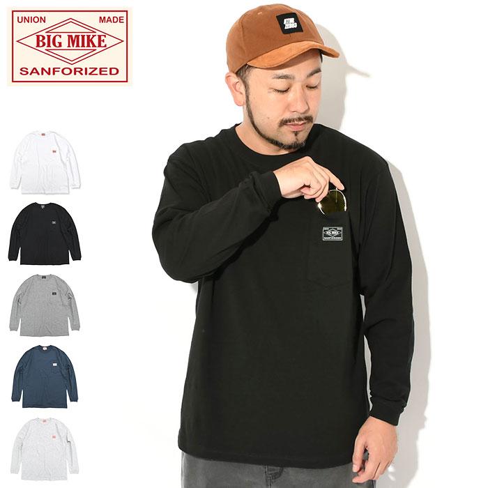 BIG MIKE（ビッグマイク） ロンT Tシャツ 長袖 メンズ サングラス