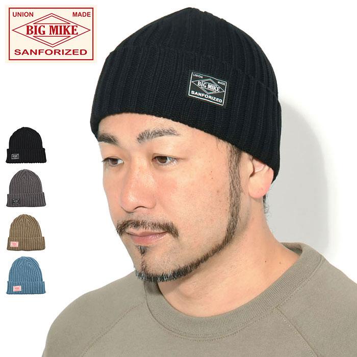 BIG MIKE（ビッグマイク） ニット帽 ソリッド ニット ウォッチ ( Solid