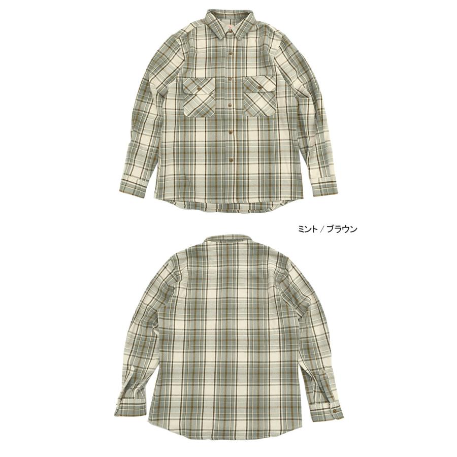 BIG MIKE（ビッグマイク） シャツ 長袖 メンズ ヘビー フランネル