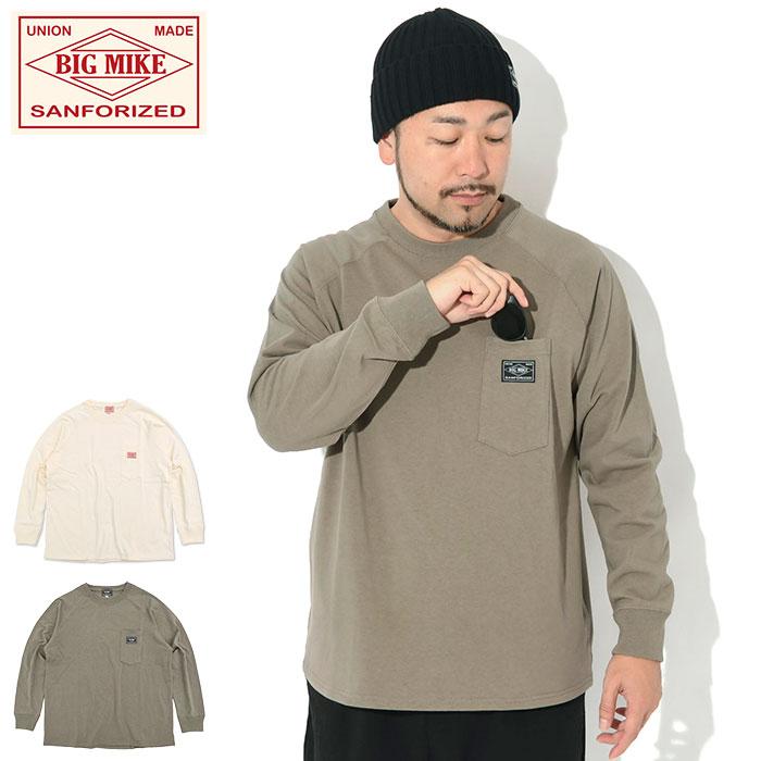 BIG MIKE（ビッグマイク） ロンT Tシャツ 長袖 メンズ 25FW ヘビー