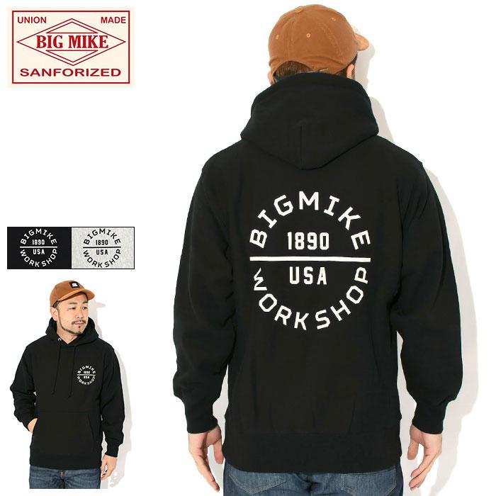 BIG MIKE（ビッグマイク） パーカー プルオーバー メンズ サークル