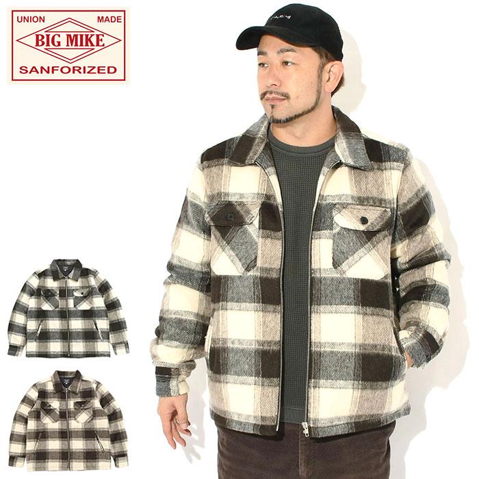 BIG MIKE（ビッグマイク） ジャケット メンズ オンブレー ジップ