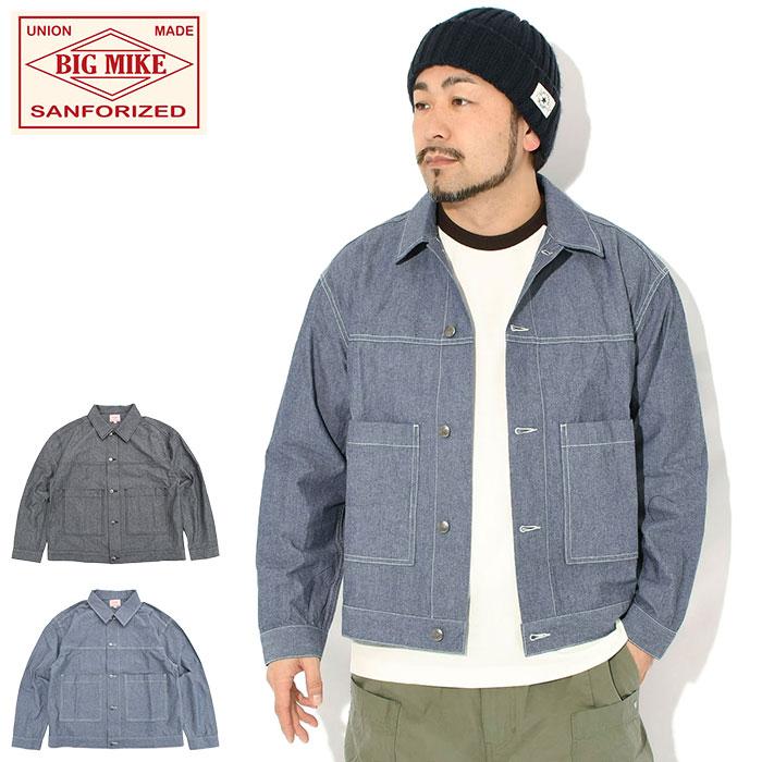 BIG MIKE（ビッグマイク） ジャケット メンズ シャンブレー ショート
