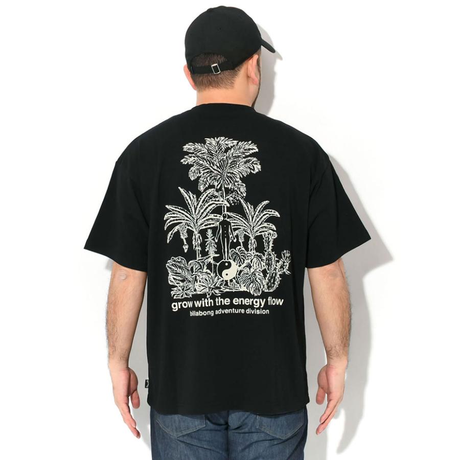 BILLABONG シーガル ブラック 半袖MLサイズ BILLABONG（ビラボン） Tシャツ 半袖 メンズ グロー ( Grow S/S Tee
