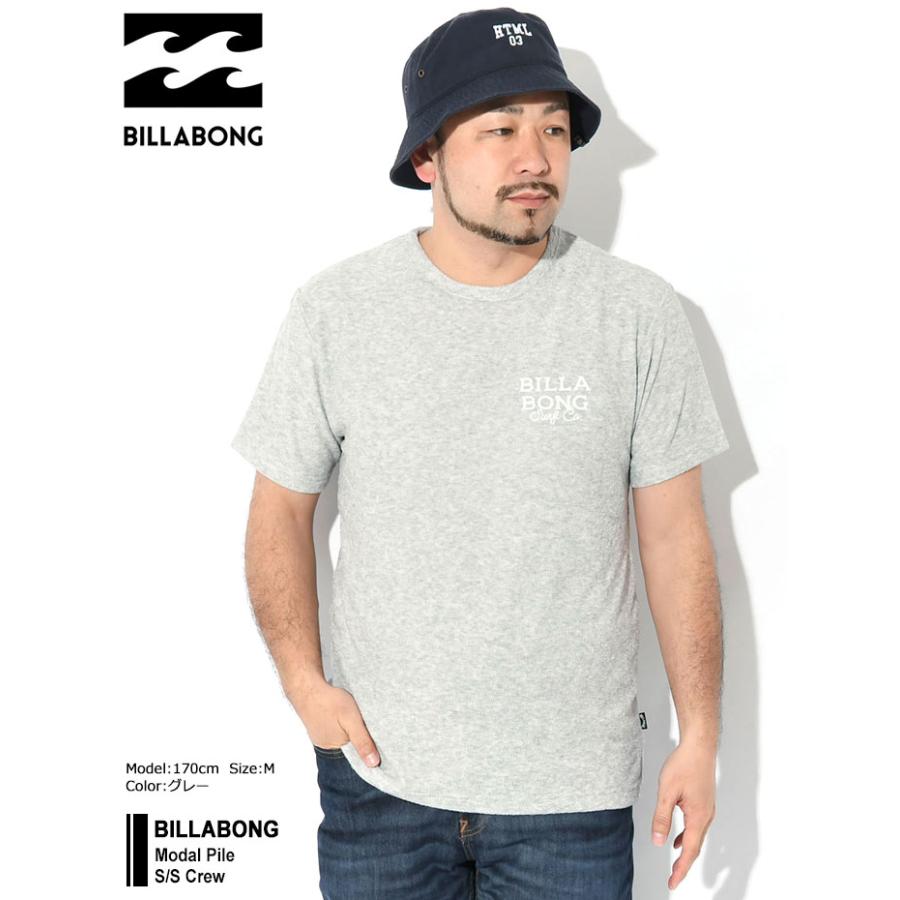 BILLABONG（ビラボン） カットソー 半袖 メンズ モダール パイル