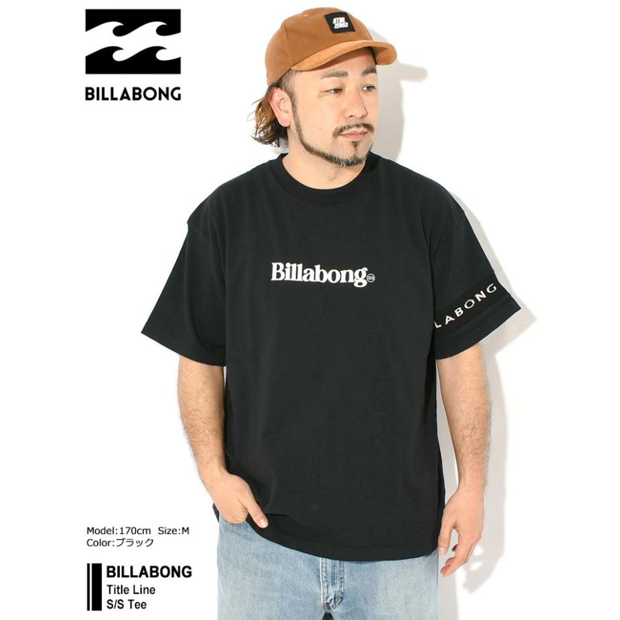 BILABONG 　ビラボン　Mサイズ BILLABONG（ビラボン） Tシャツ 半袖 メンズ タイトル ライン ( Title