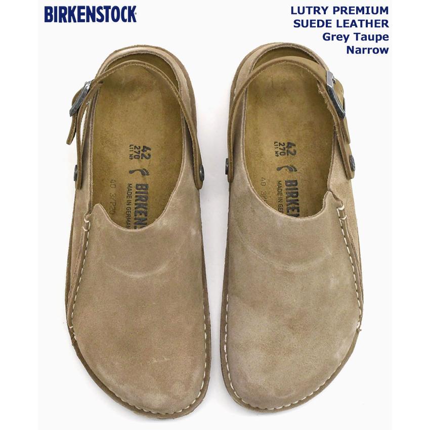 ビルケンシュトック サンダル BIRKENSTOCK メンズ 男性用 ルトリー プレミアム スエード レザー Grey Taupe ナロー ( LUTRY PREMIUM Narrow 幅狭 1025297 ) ビルケンシュトック サンダル BIRKENSTOCK メンズ 男性用 ルトリー プレミアム スエード レザー Grey Taupe ナロー ( LUTRY PREMIUM Narrow 幅狭 1025297 )
