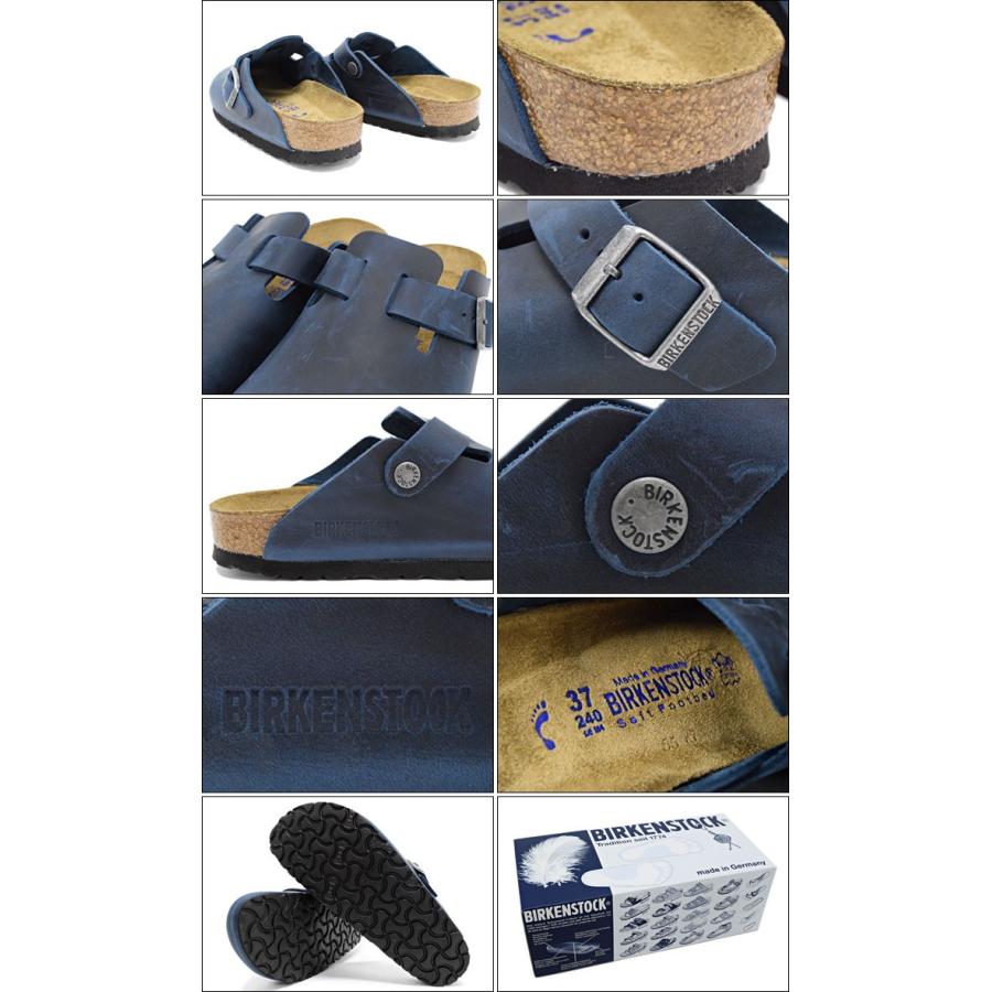 BIRKENSTOCK【美品】39 ボストン　ブルー　クロッグ　サンダル　サボ BIRKENSTOCK（ビルケンシュトック） サンダル レディース 女性用