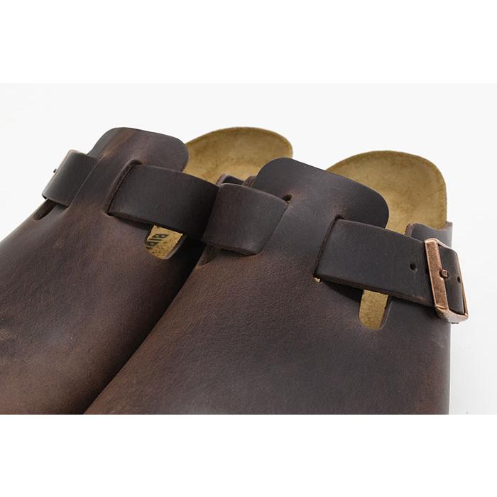 ビルケンシュトック サンダル BIRKENSTOCK メンズ 男性用 ボストン オイルド レザー Habana ( BOSTON OILED LEATHER クロッグ サボ 本革 幅広 ノーマル 860131 )｜icefield｜04